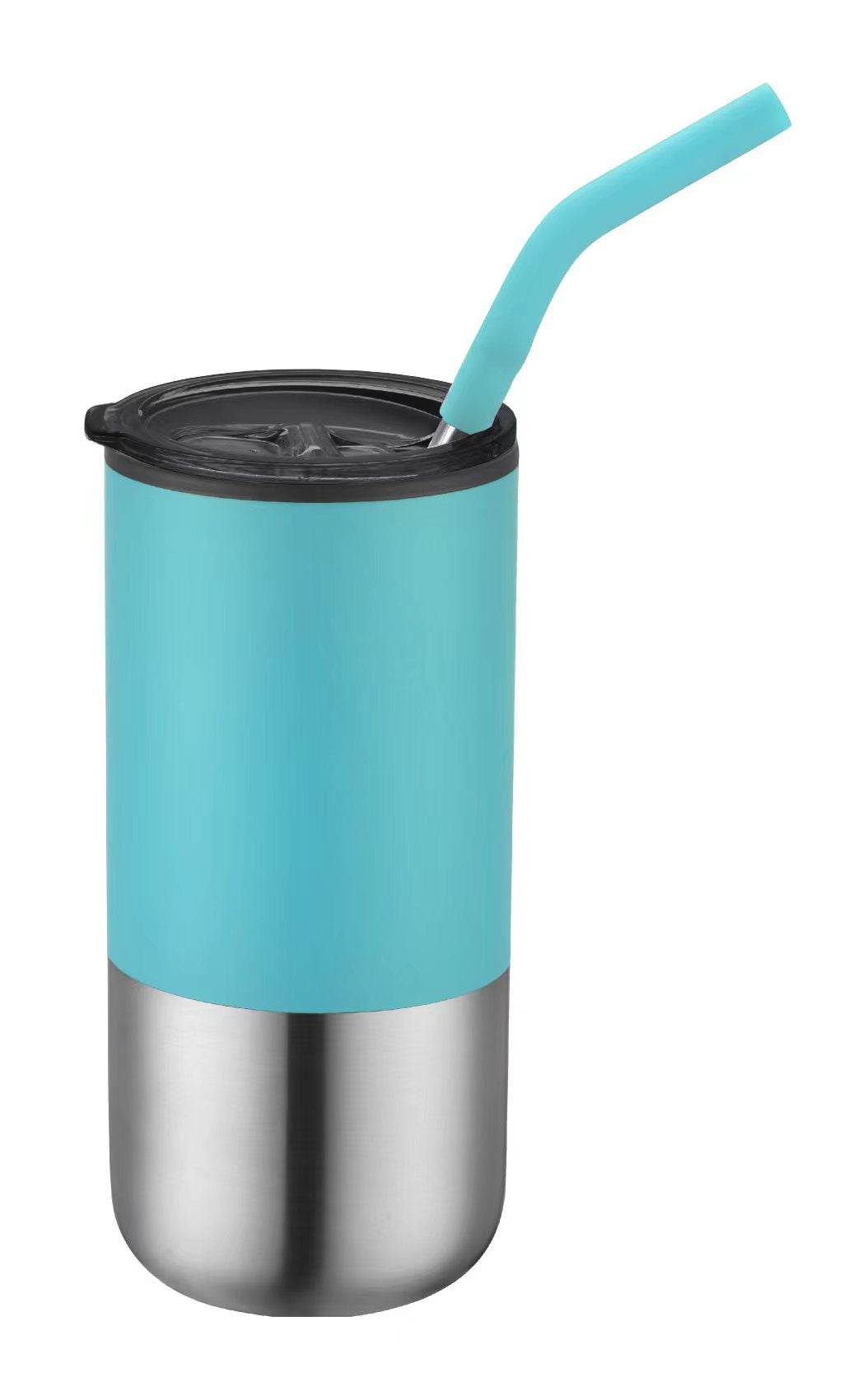 LS-228 – 16oz Double Wall Tumbler with Straw
