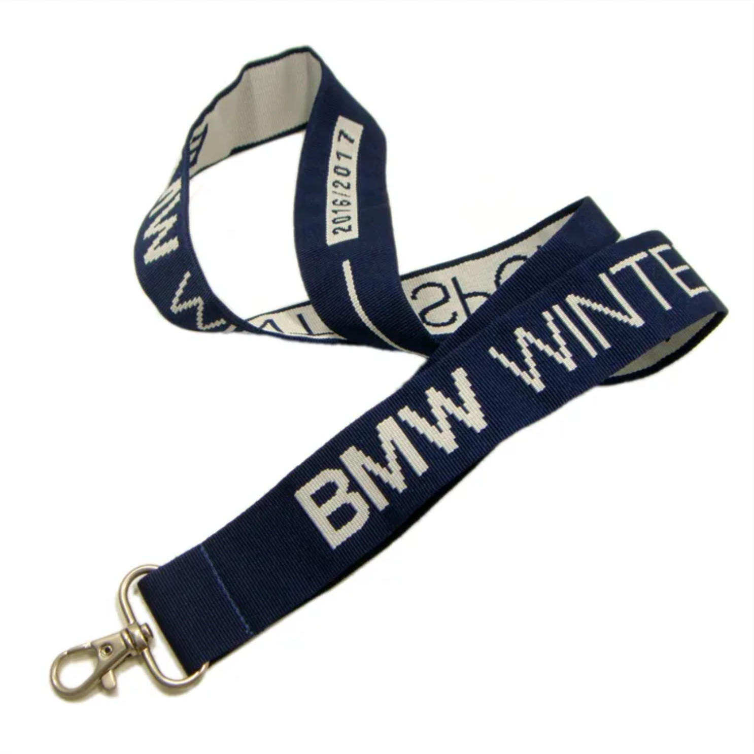 WLYD-BRRR - Woven Lanyard with Buckle Release and Retractable Reel