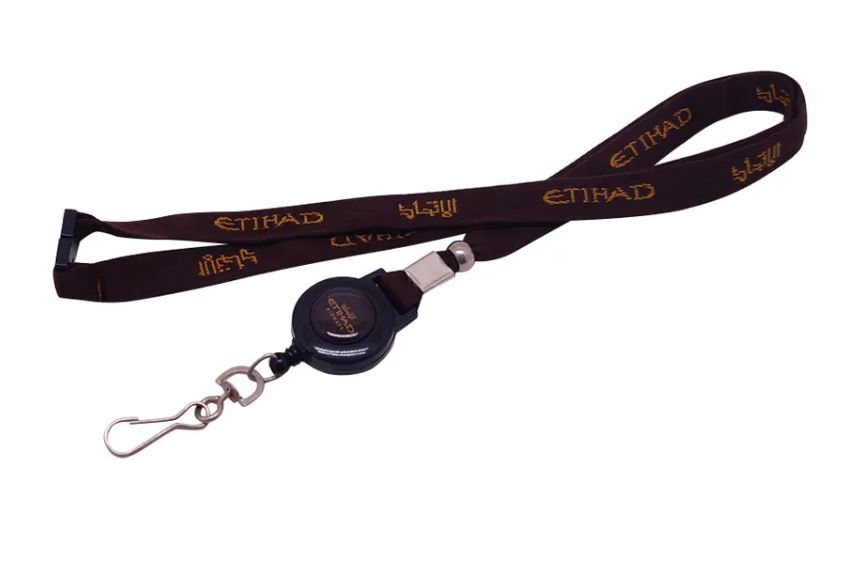 WLYD-RR - Woven Lanyard with Retractable Reel
