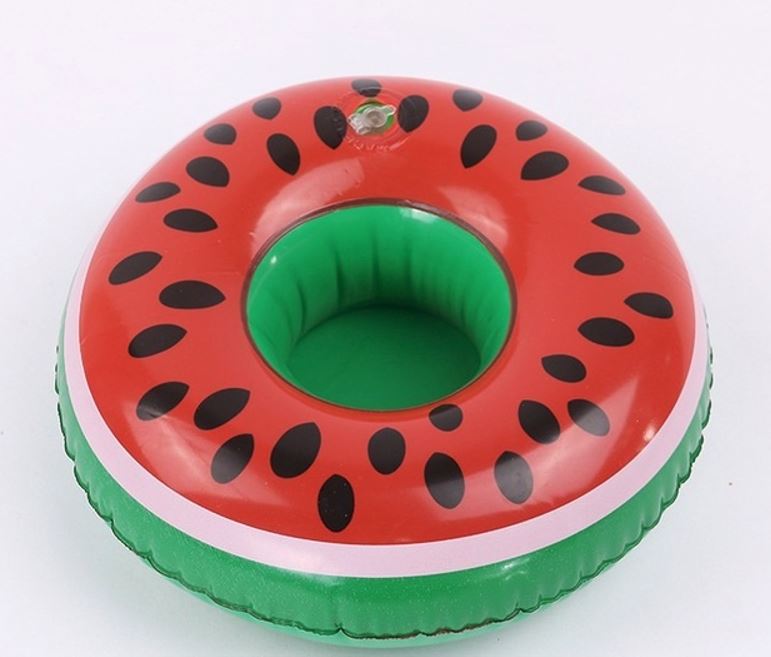 CU-157W - Inflatable Drink Holder Float - Watermelon