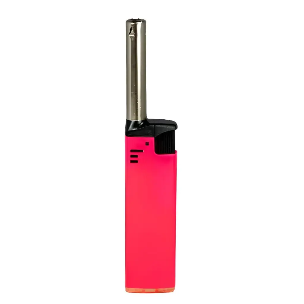 Mini BBQ Torch Lighters Neon Pink.webp