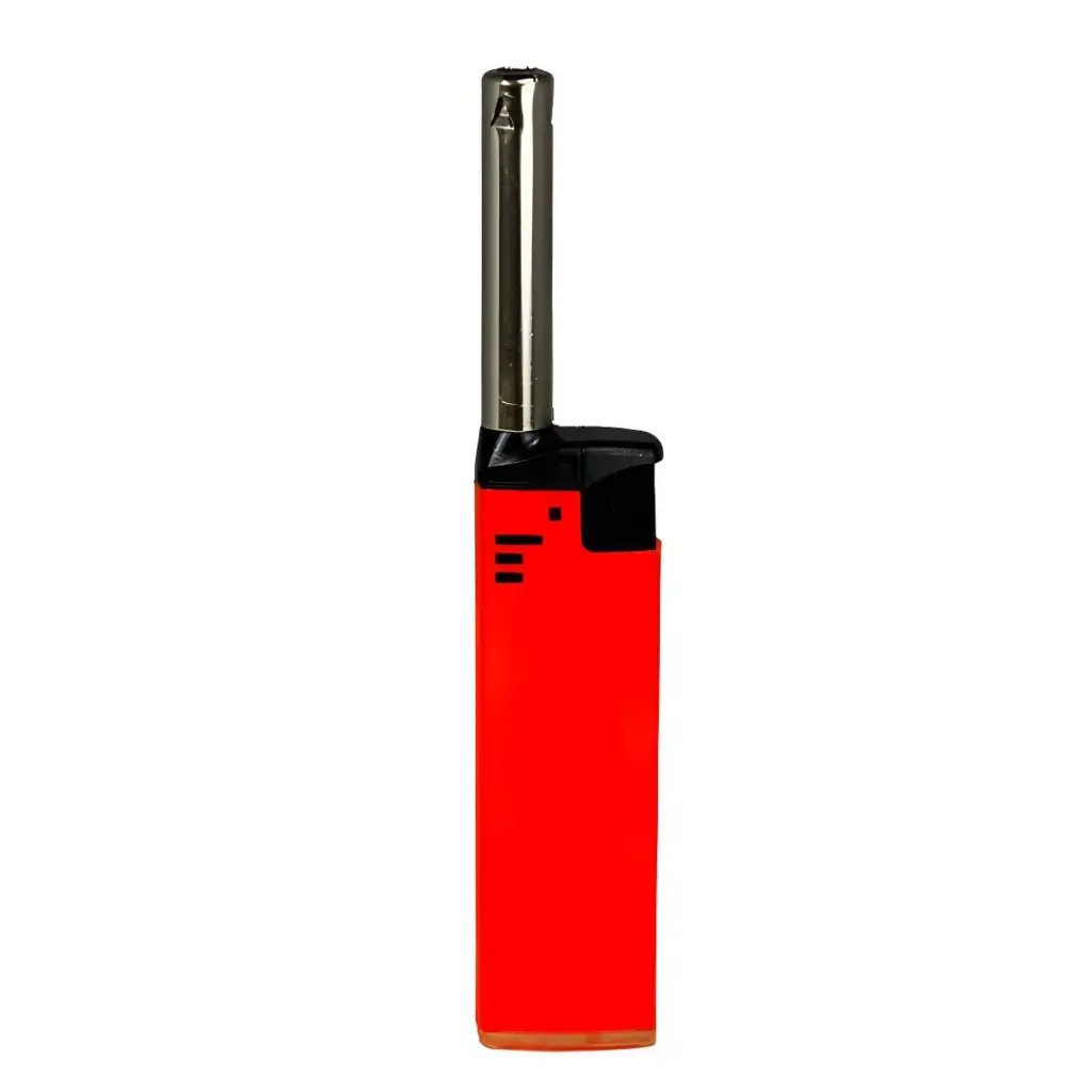 Mini BBQ Torch Lighters Neon Red.webp