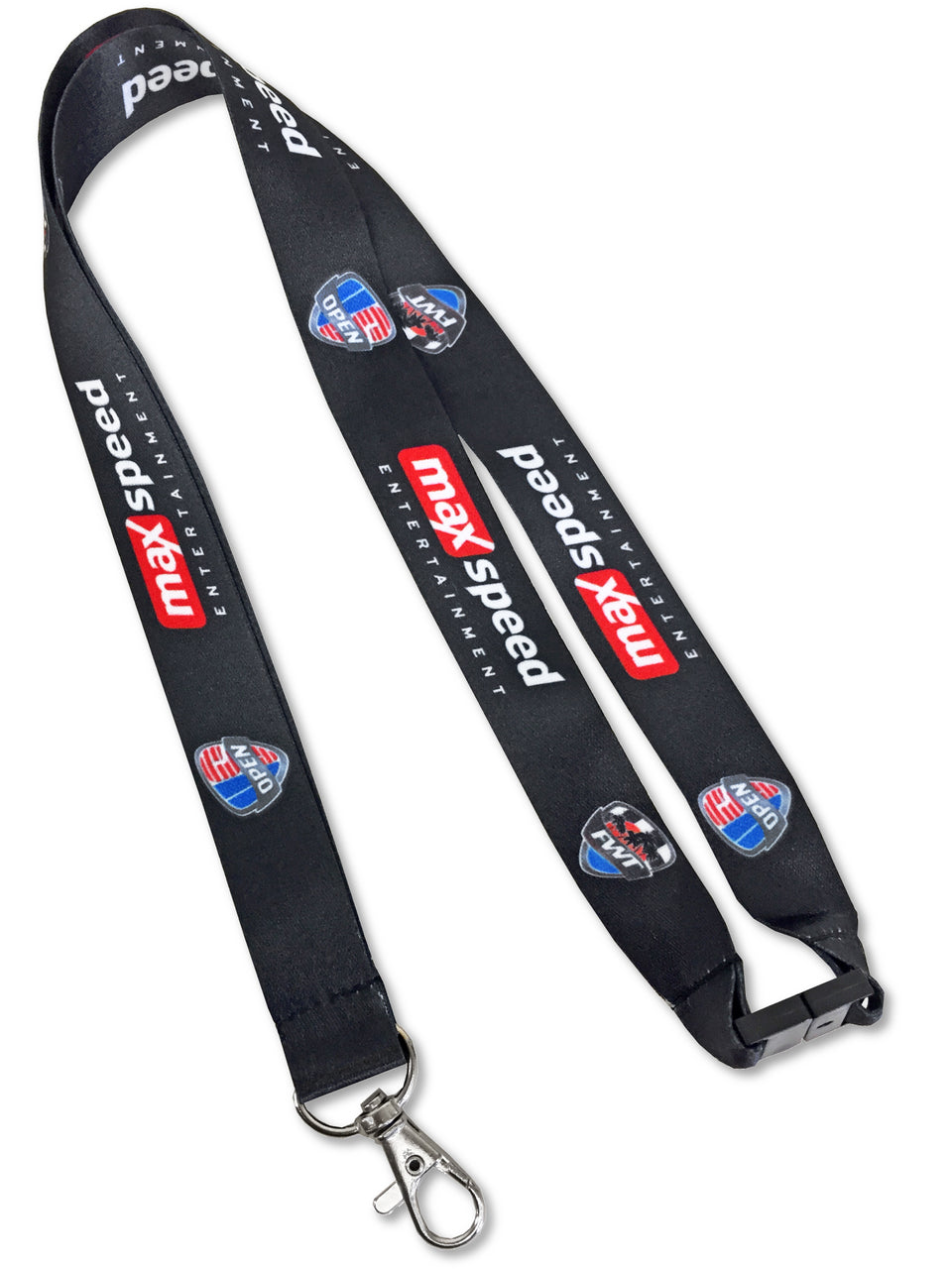 RSLYD-SB - Recycled Sublimated Full Color PET Eco-friendly Lanyard Safety Breakaway