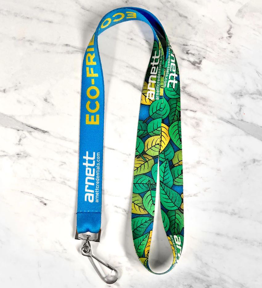 RSLYD - Recycled Sublimated Full Color PET Eco-friendly Lanyard