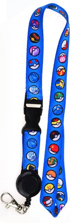SLYD-BRRR- Full Color Sublimated Lanyard with Buckle Release and Retractable Reel