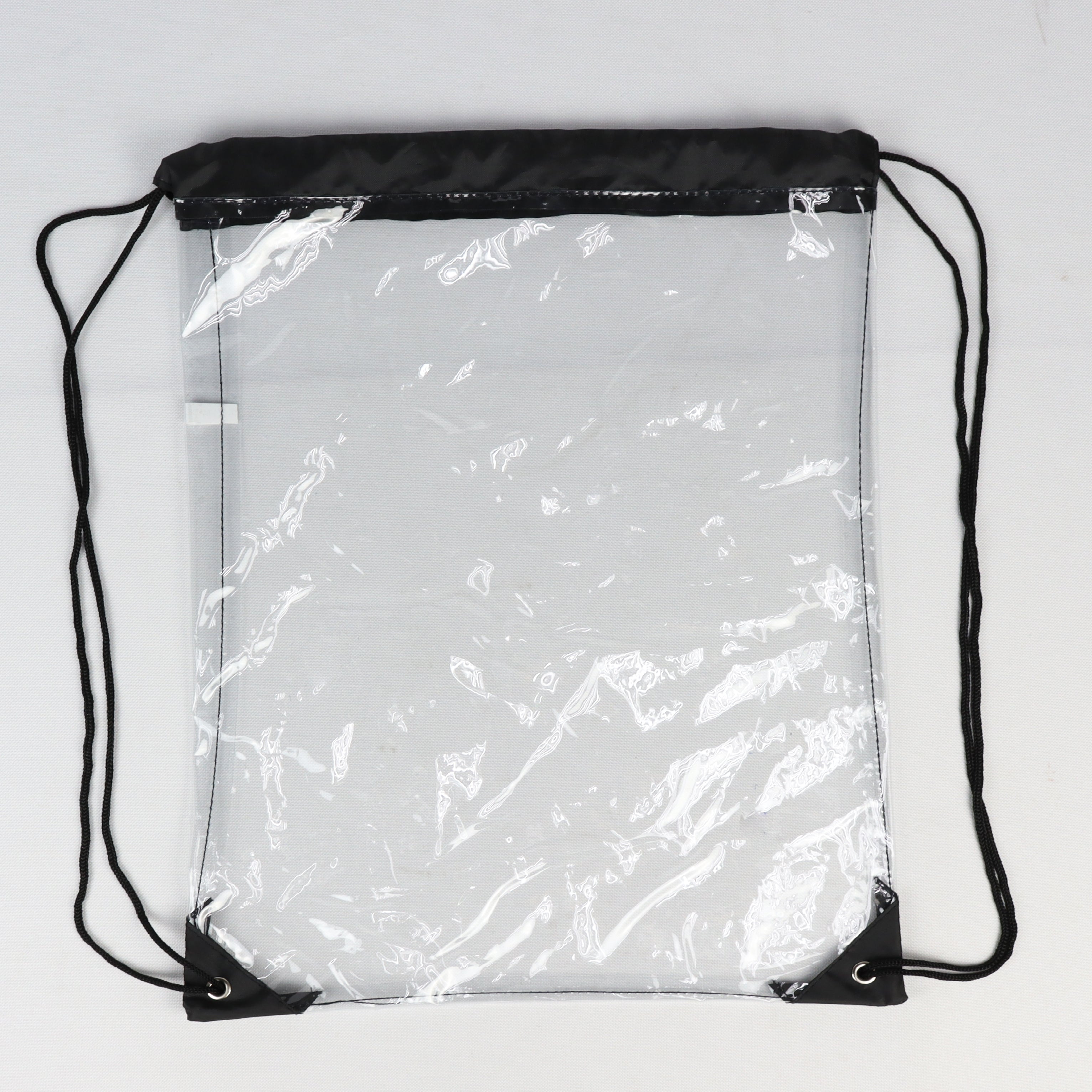 Clear Vinyl Drawstring Bags