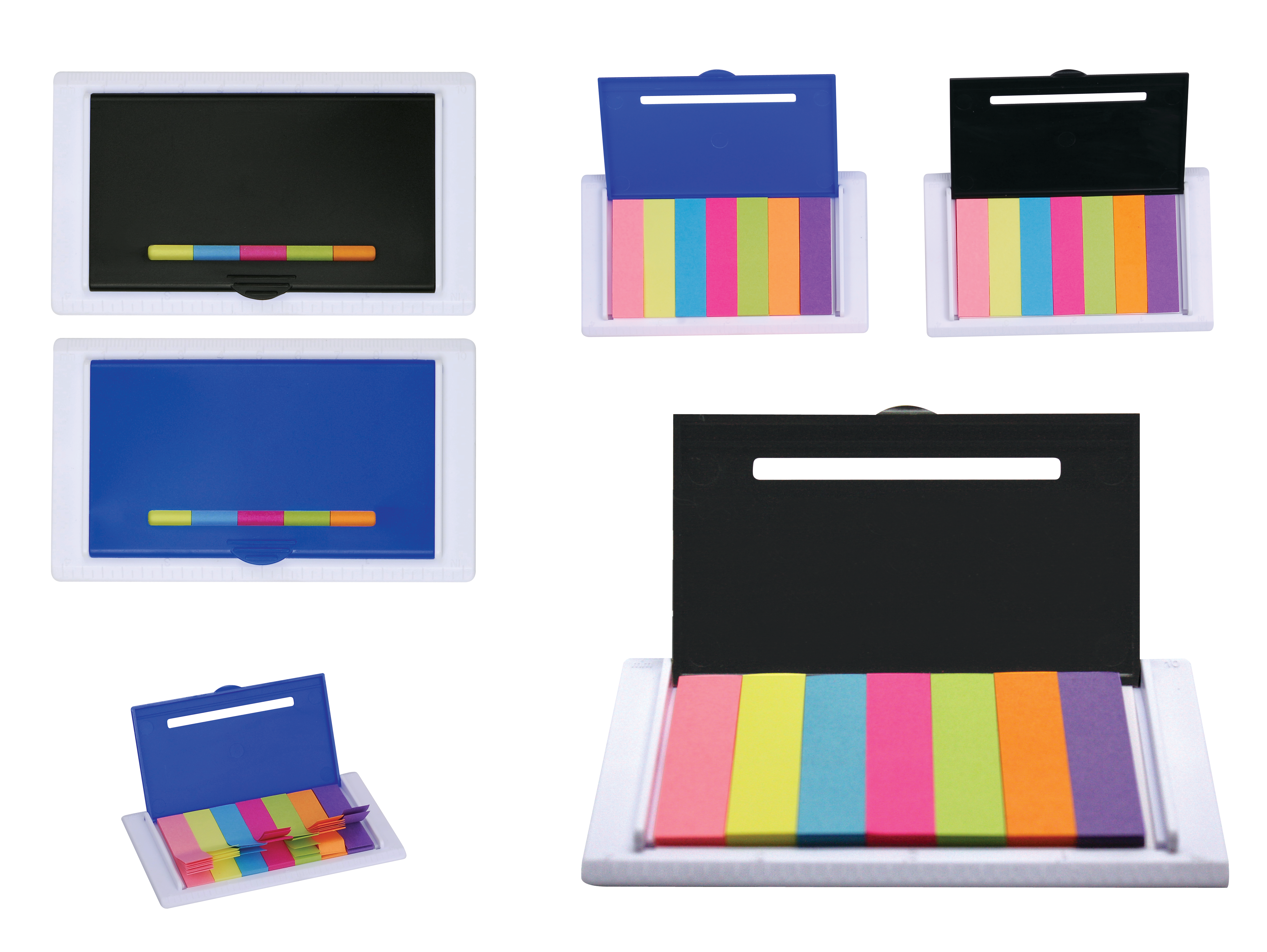 VPS-5006 - Ruler Case w/Adhesive Flags