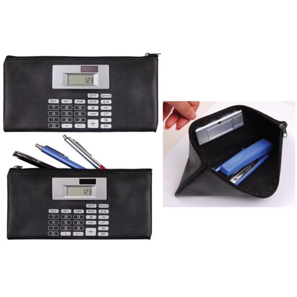 VPS-80006 - Document and Deposit Bag with Solar Calculator