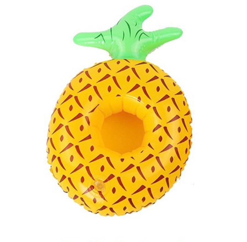 CU-157P - Inflatable Drink Holder Float - Pineapple