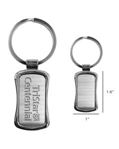 Rectangular  Keyring