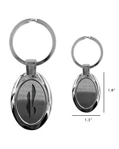 Oval Keyring