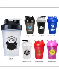 16oz Fitness Mini Shaker Bottles