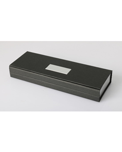 Paper Pen Box with Metal Plate