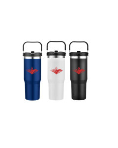 30oz Vacuum Travel Mug with Carrier