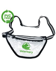 Clear Fanny Zipper Waist Pack