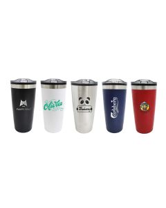 20oz double wall mug with SS outer,plastic liner