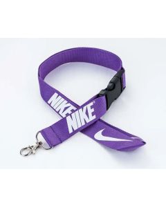 3/8" x 36" Polyester Silkscreen Lanyard with Buckle Release