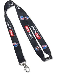 3/8" Recycled Sublimated Full Color PET Eco-friendly Lanyard Safety Breakaway