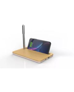 3 in 1 Eco Friendly Multi Function Charging Pad Bamboo