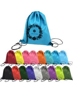 Non-woven Tundra Drawstring Bag (14in W x 17in H)