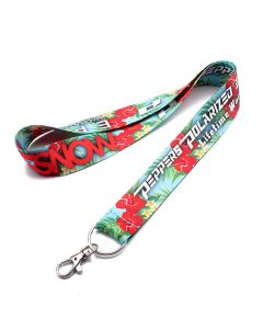 3/8" Youth Size Full Color Sublimated Lanyard