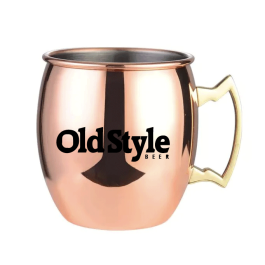 18oz Stainless Steel Copper Moscow Mule