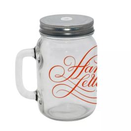 12oz Frosted Mason Jar Mug