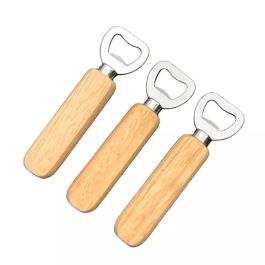 Natural Wood Bottle Opener