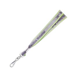 Reflective Safety Lanyard w/ Small J-Hook (3/4