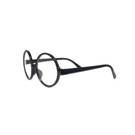 Round Black Clear Lens Glasses (Adults/Juniors)