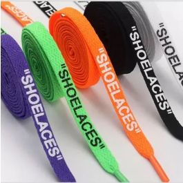 Silkscreen Shoelaces 3/8