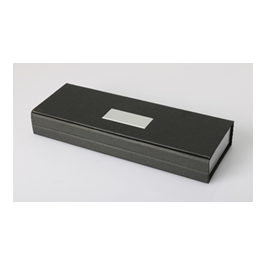 Paper Pen Box with Metal Plate