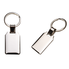 Premium Silver Metal Keychain