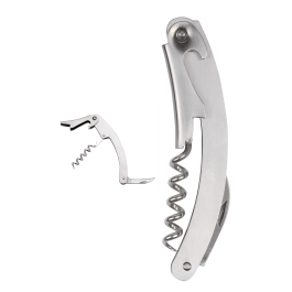 Stainless Steel Wine Opener/Corkscrew