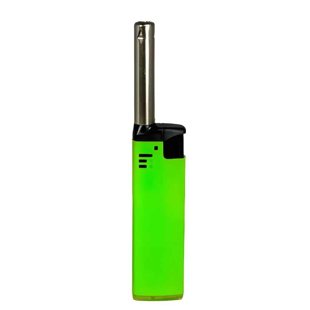 Mini BBQ Torch Lighters Neon Green.webp