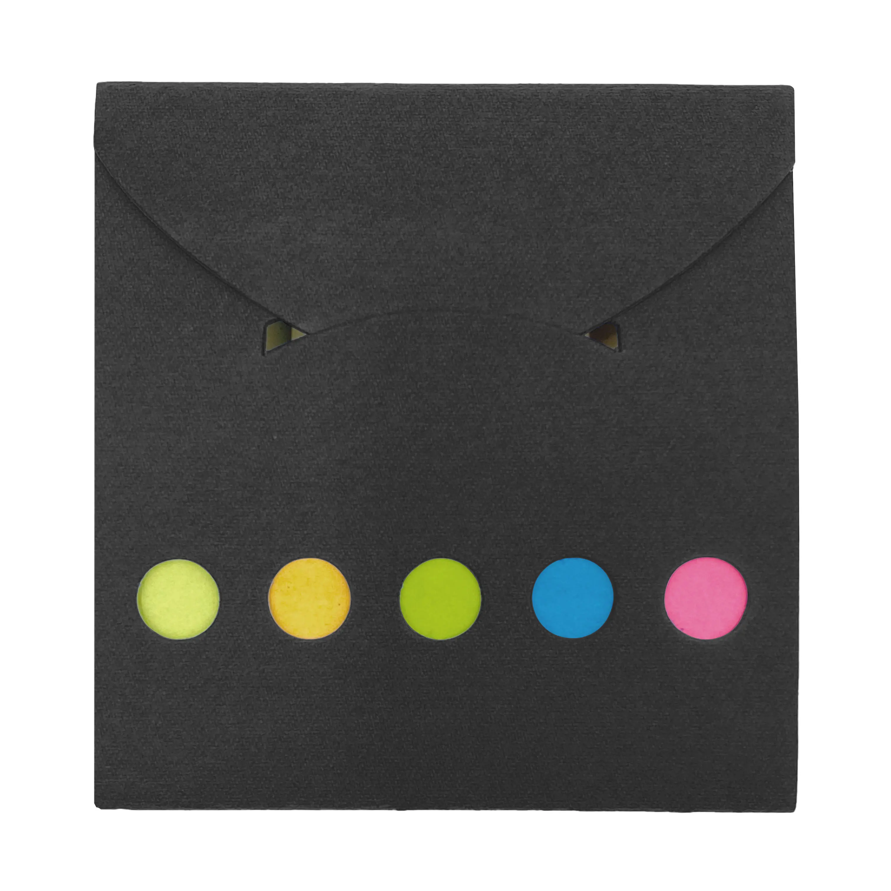 [103- Black] Sticky Smarts: Pocket-Sized Productivity Boosters (Black)