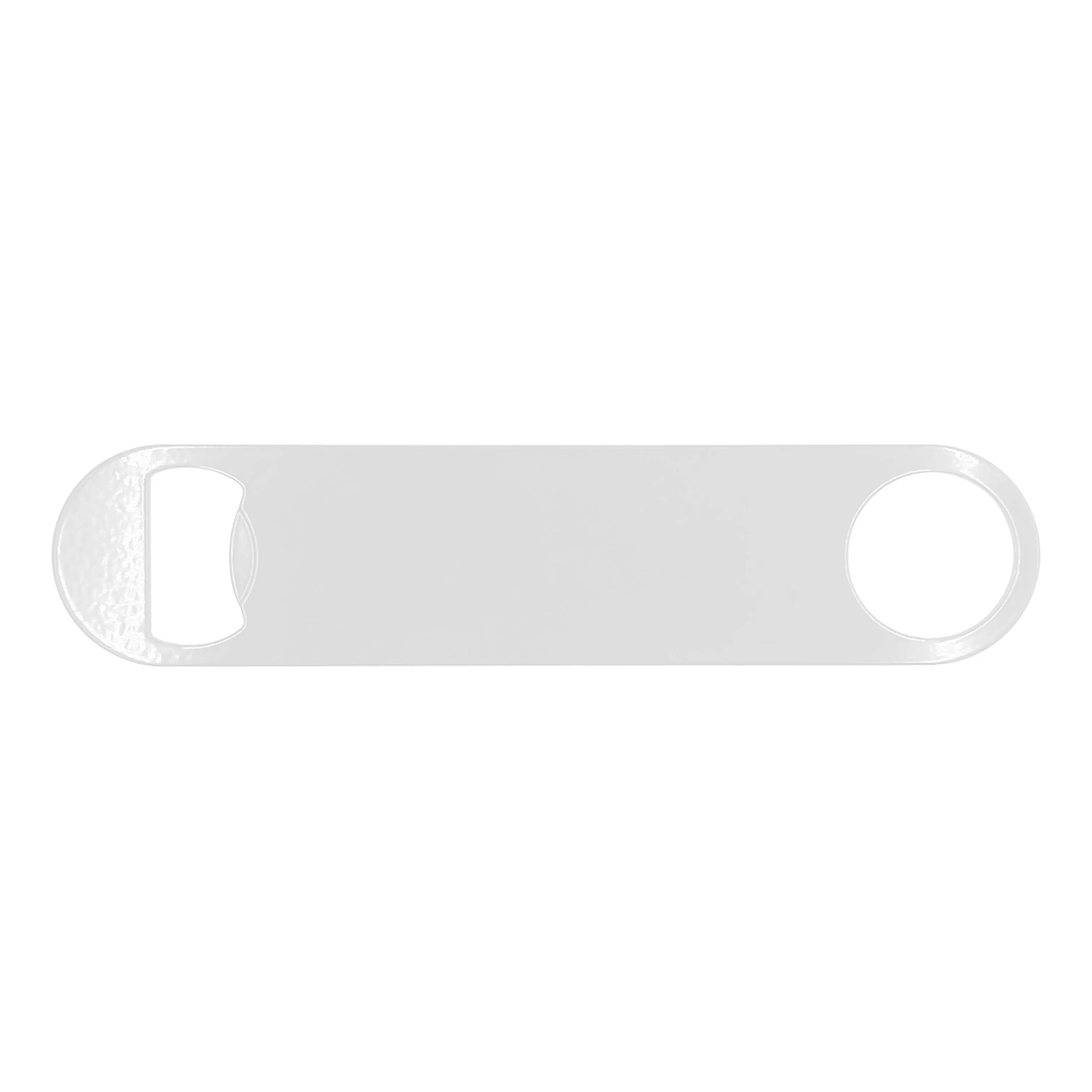 [3456- White] Pocket Paddle Bottle Opener (White)