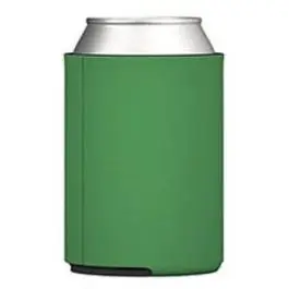 [B-902- Green] Neoprene Can Cooler Sleeve 12oz Cans (Green)