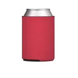 [B-902- Red] Neoprene Can Cooler Sleeve 12oz Cans (Red)