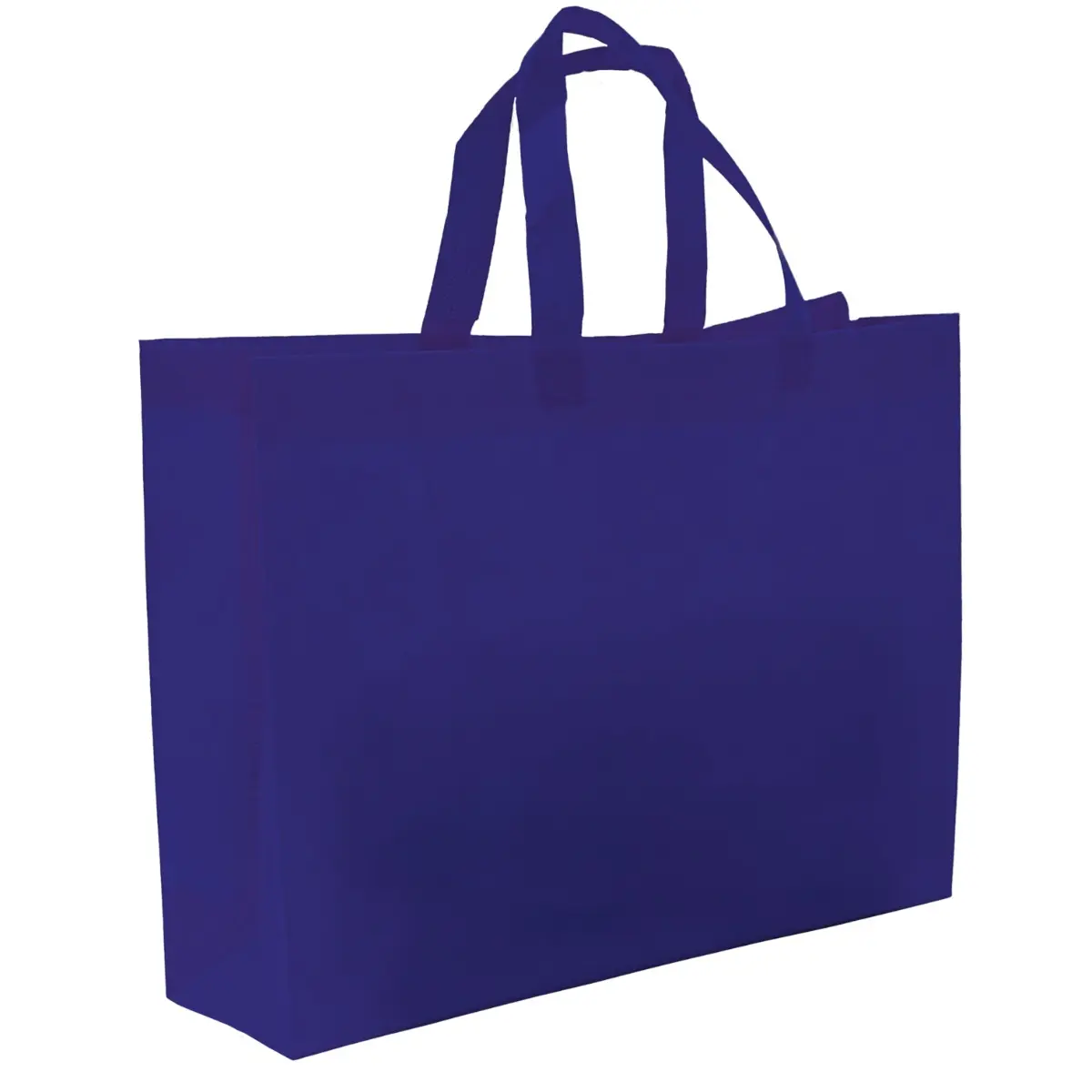 [B800- PB] Non-Woven Shopping Bag Grocery(15.5 n W x 12in H x 4in D) (PB)