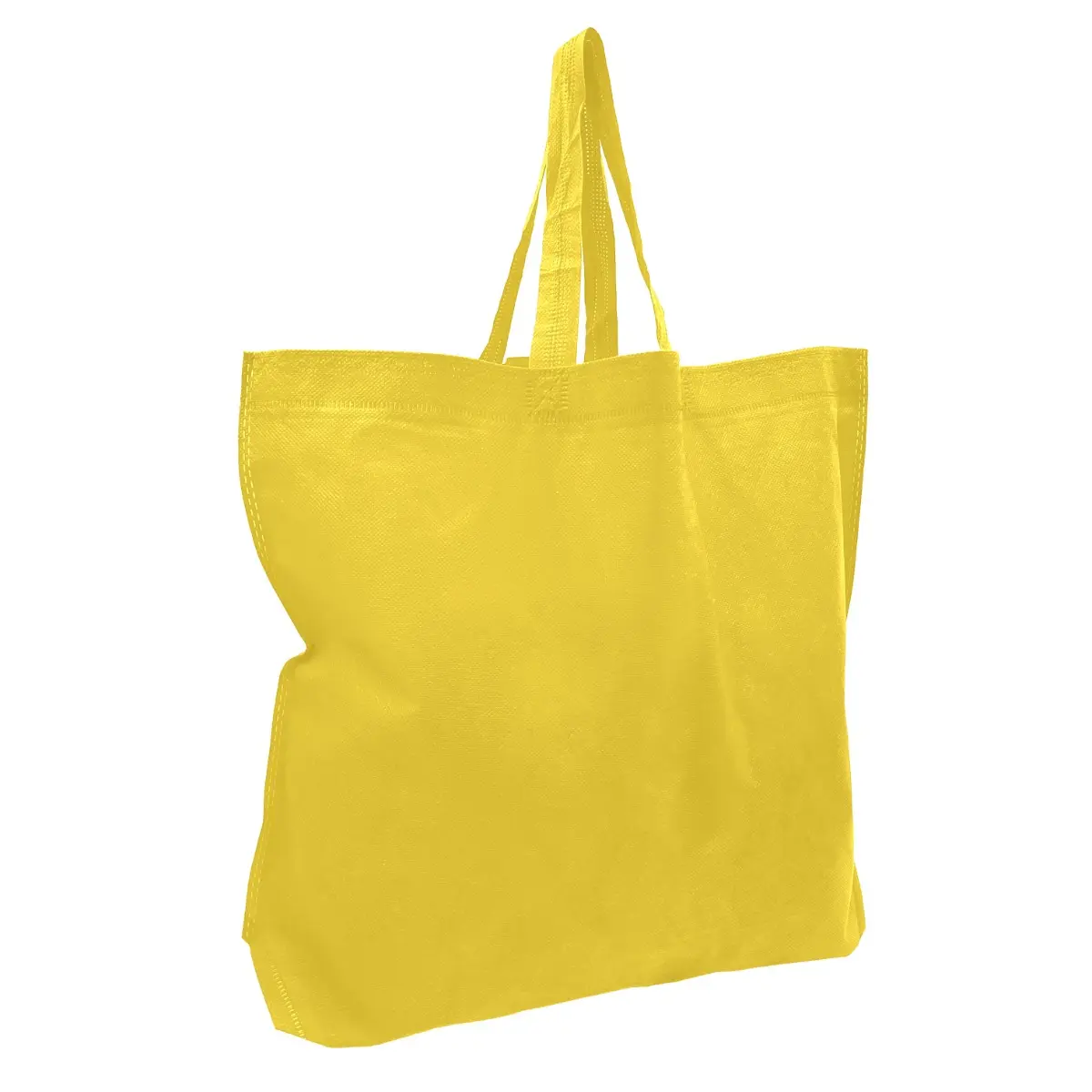 [B802- Yellow] Non-Woven Bag - Slant Lily Bag (18" x 14" x 4") (Yellow)