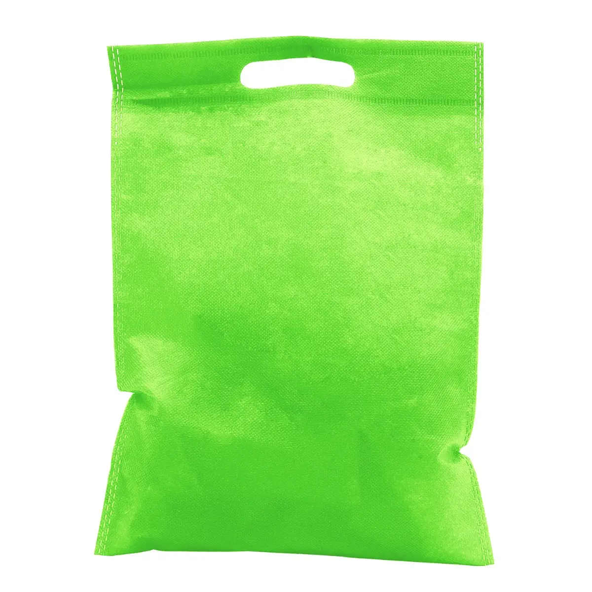 [B803- APGRN] Non-Woven Trade Show Exhibition Tote Bag (10in. x 14in.) (Apple Green)
