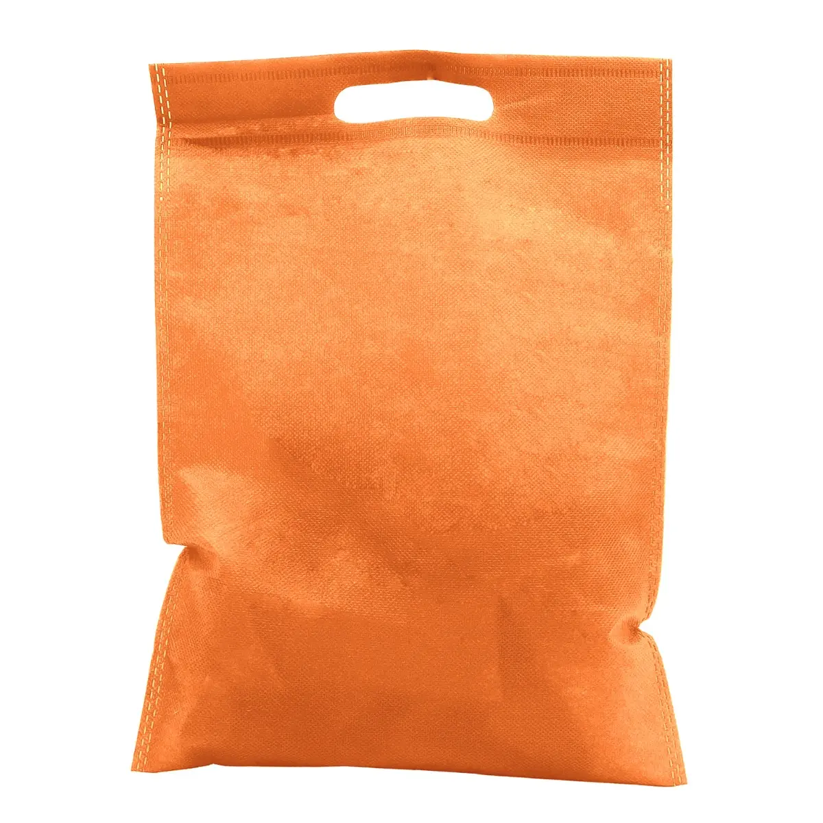 [B803- Orange] Non-Woven Trade Show Exhibition Tote Bag (10in. x 14in.) (Orange)