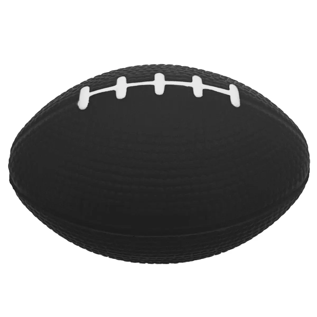 [CLT-10- Black] 3 inch Football Stress Ball Relief (Black)