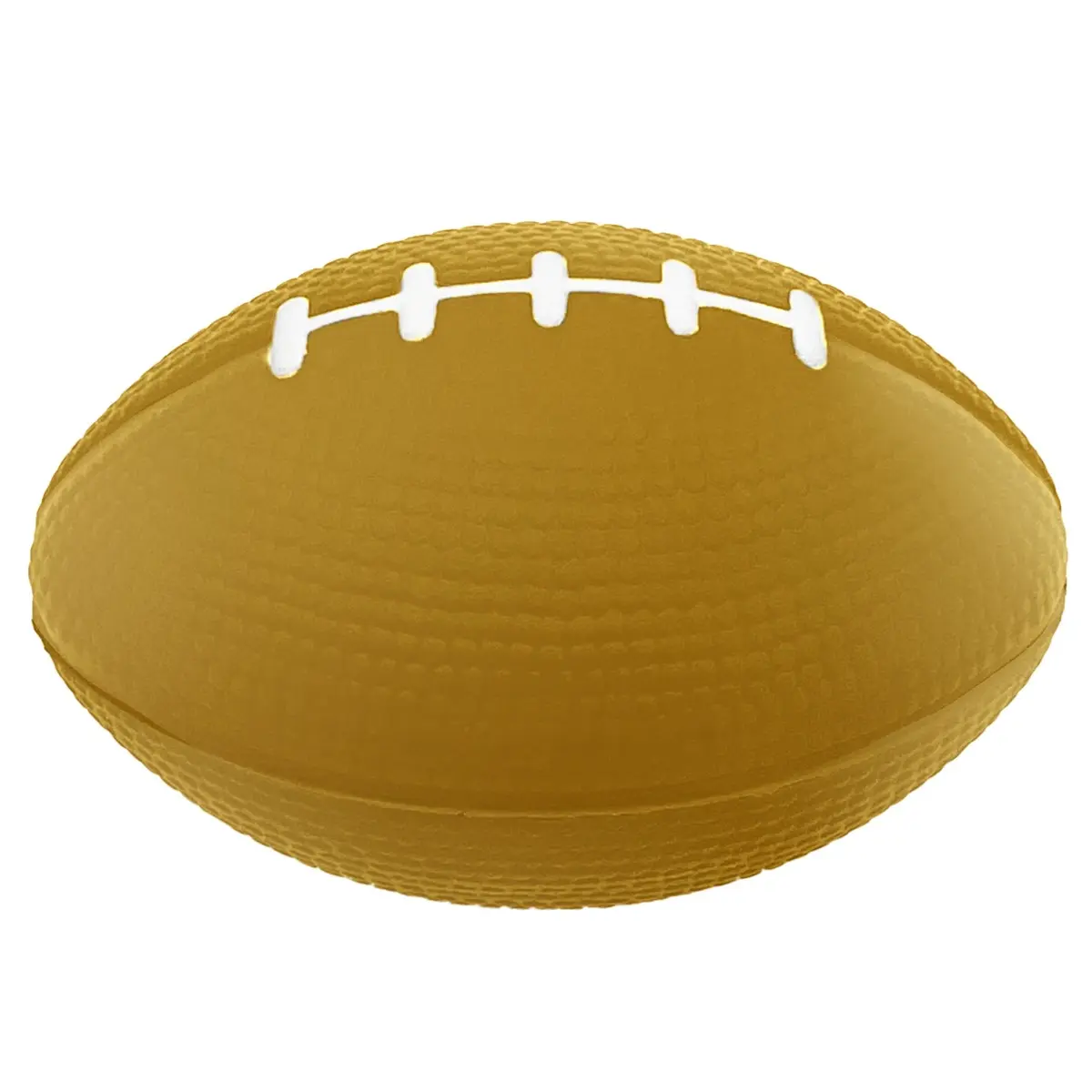 [CLT-10- Gold] 3 inch Football Stress Ball Relief (Gold)