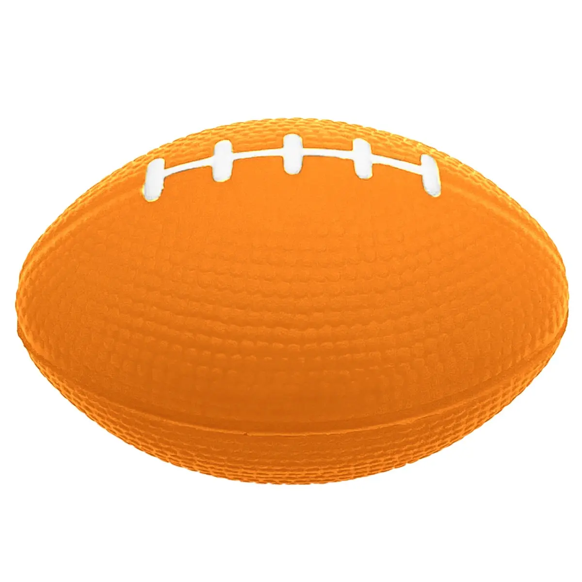 [CLT-10- Orange] 3 inch Football Stress Ball Relief (Orange)