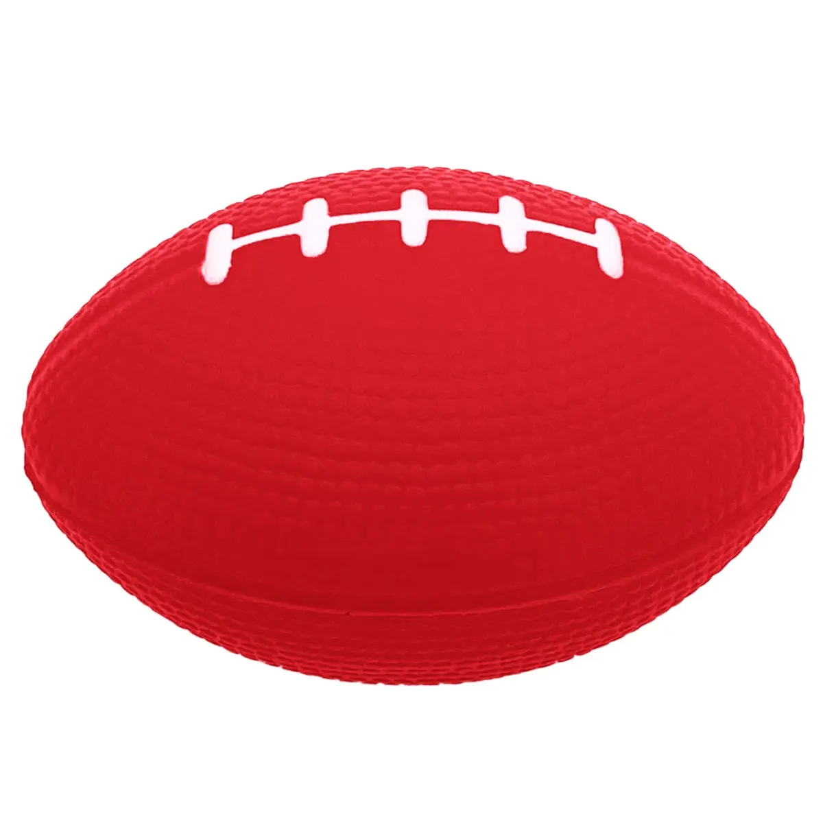 [CLT-10- Red] 3 inch Football Stress Ball Relief (Red)