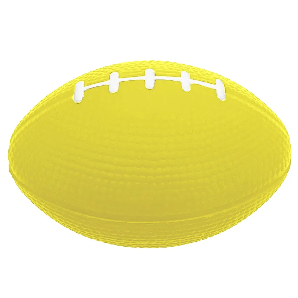 [CLT-10- Yellow] 3 inch Football Stress Ball Relief (Yellow)