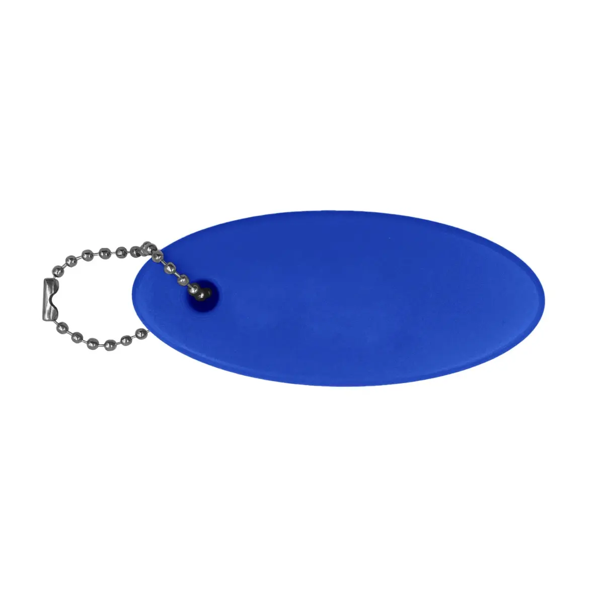 [CLT-11- Blue] Round Plush Keyring Floater Keychain (Blue)