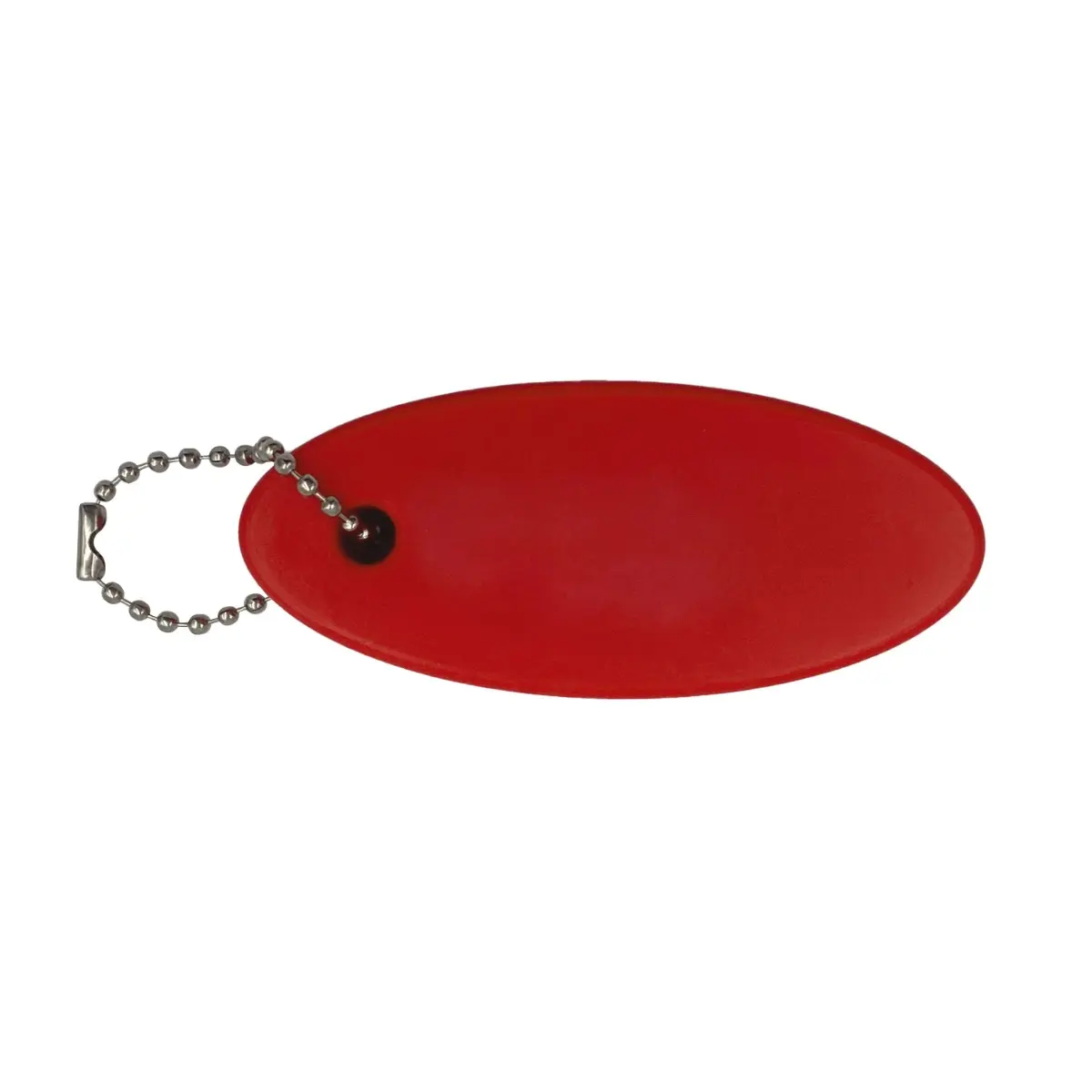 [CLT-11- Red] Round Plush Keyring Floater Keychain (Red)